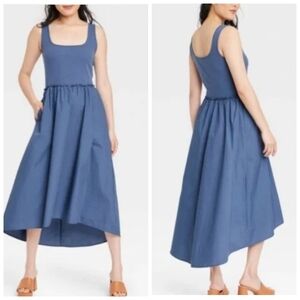 NWOT Women's Midi Ballet High Low Asymmetrical Summer Dress